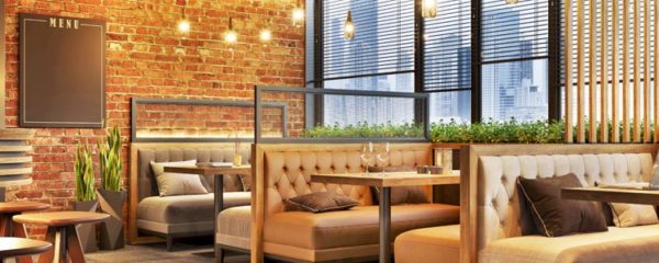 aménagement intérieur pour les restaurants