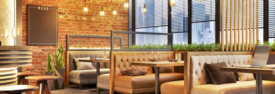 aménagement intérieur pour les restaurants